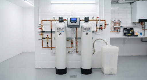 Modern water softener system