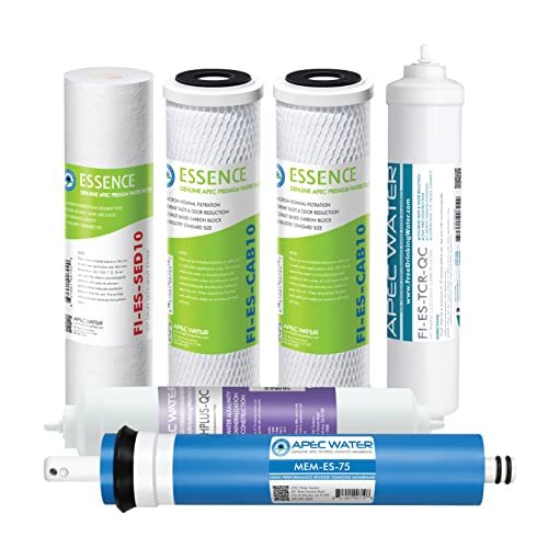 APEC FILTER-MAX-ESPH Replacement RO Filter Set (with post-filter)