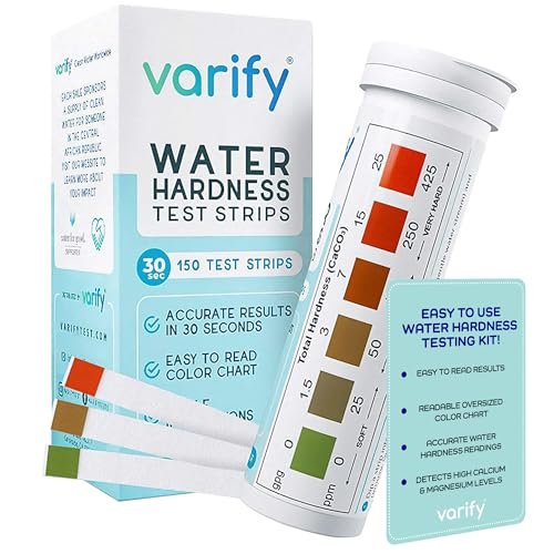 Varify Water Hardness Test Kit - 150 Strips