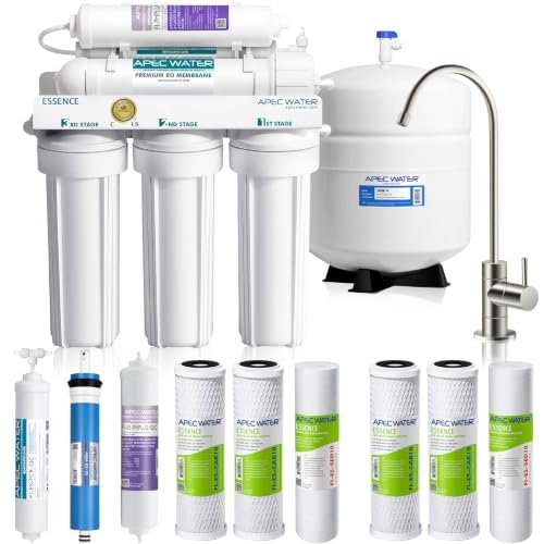 APEC Water ROES-PH75X 6-Stage Tank RO with Extra Filters