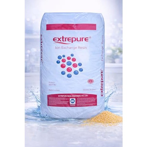 Water Softener Resin 1 Cu Ft - 32K Grain High-Capacity 7% Cross-linked